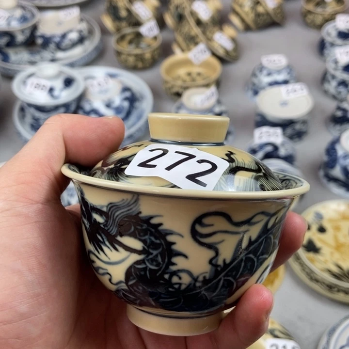 一***磁杯手工手绘手工制作