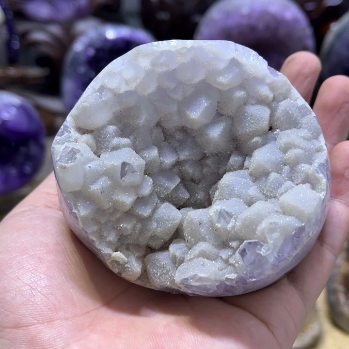 未镶嵌摆件紫晶摆件