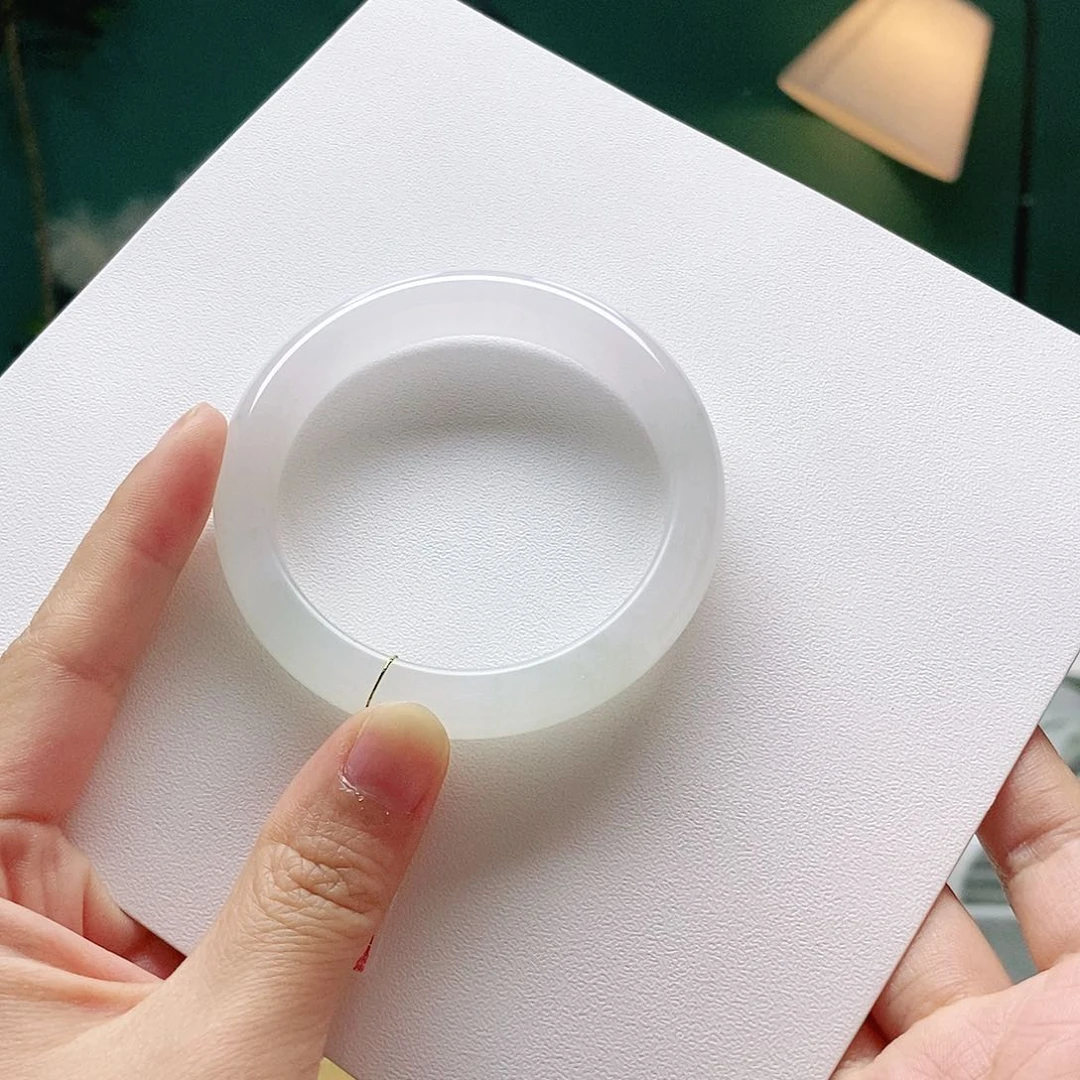 石英质玉手镯未镶嵌西*54.1