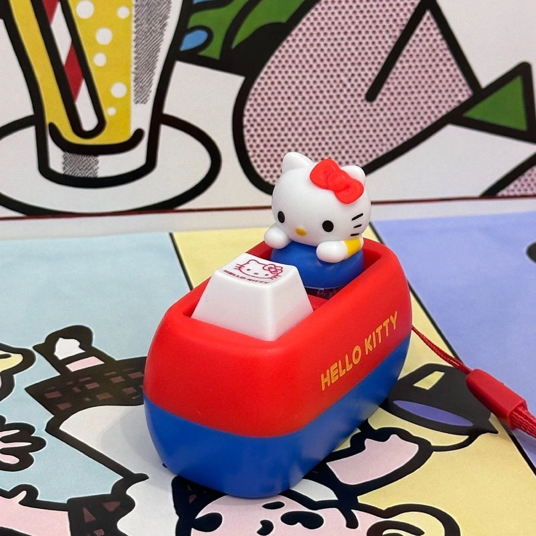 hellokitty按键发声玩具创意整蛊嘴替摆件可爱高颜值包包钥匙挂件