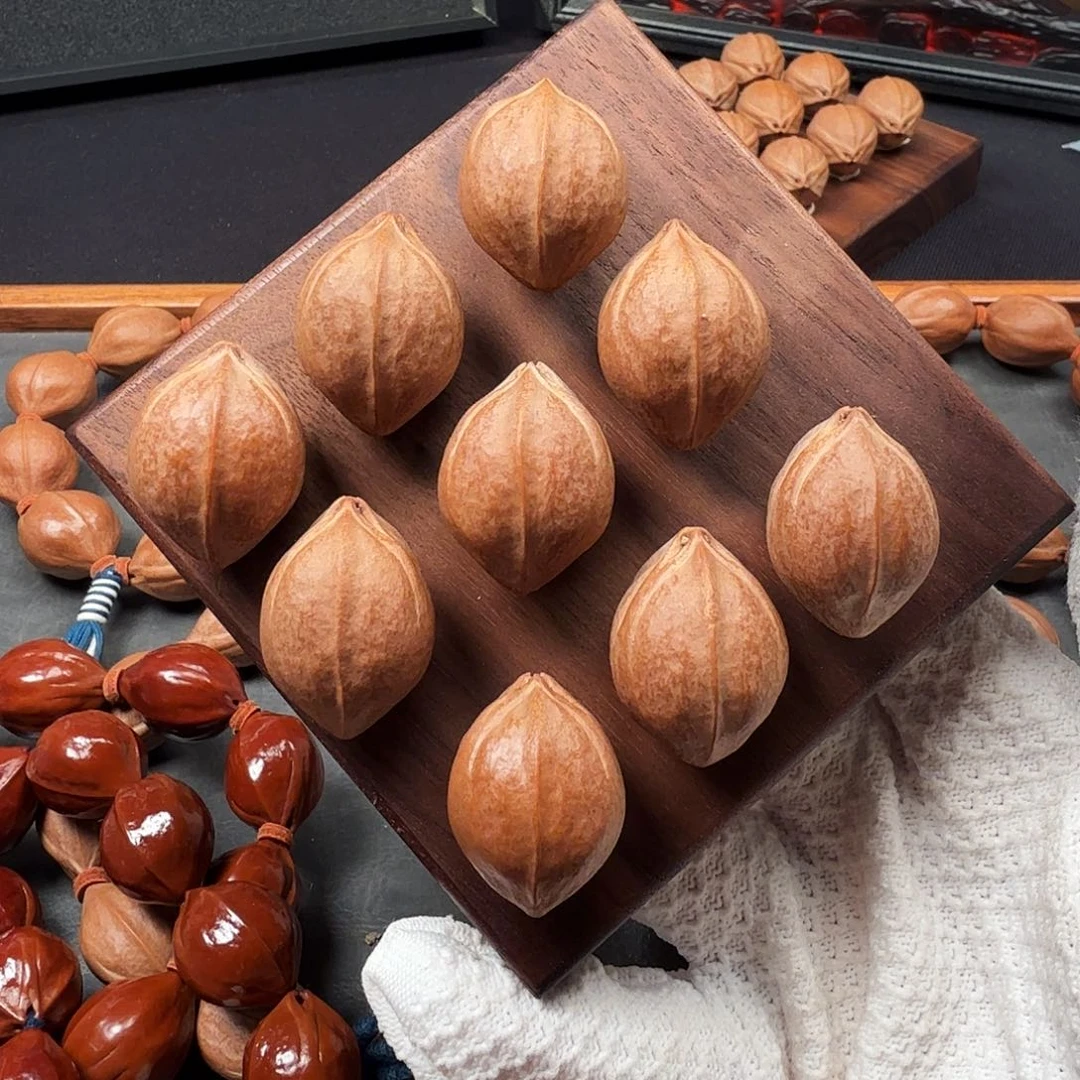 2.2*3.0大尺寸原生态梅林铁核手串