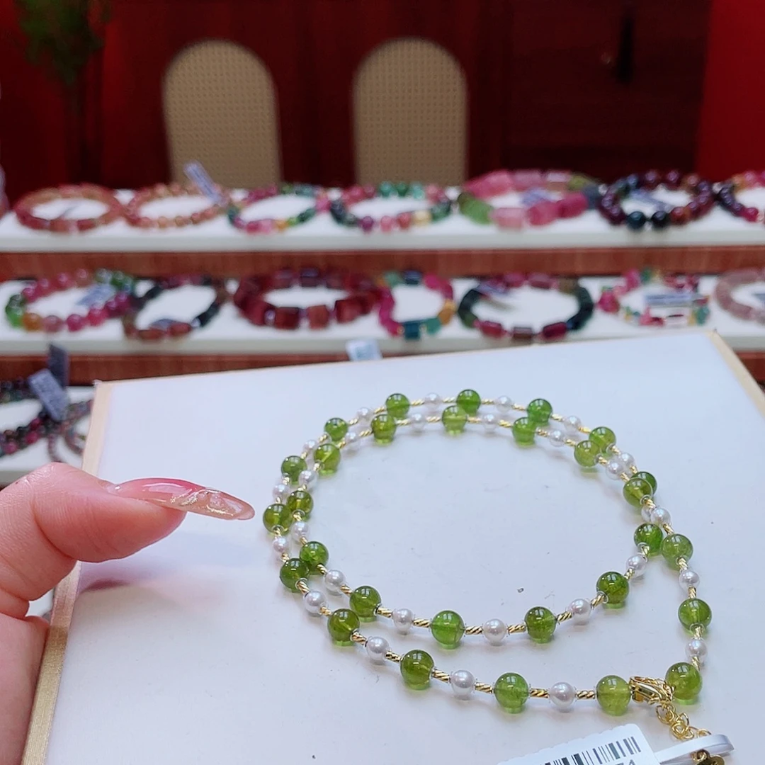 未镶嵌手串碧玺多样性发其一