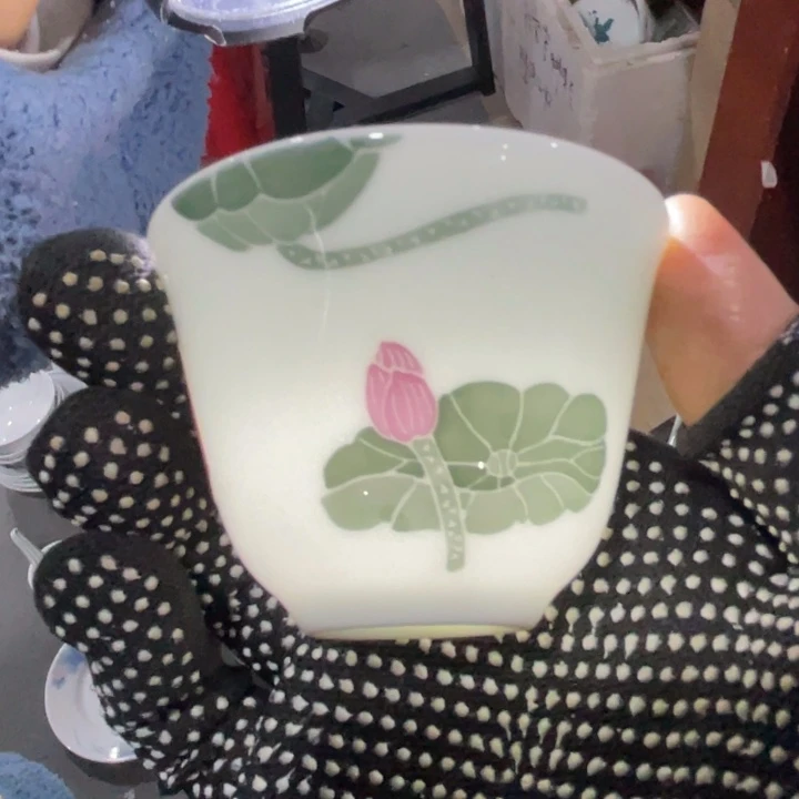 醴陵高温瓷手绘50毫升
