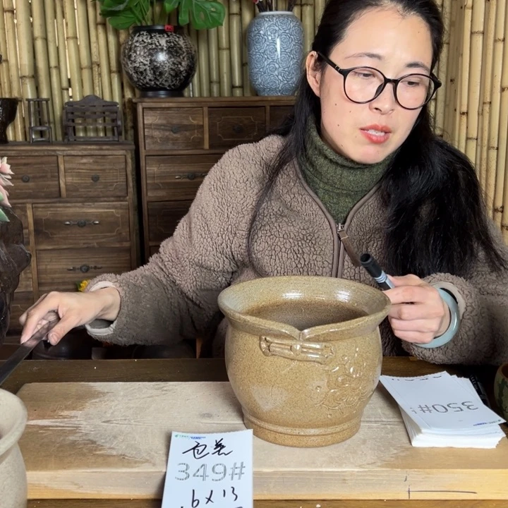 紫砂花盆色差瑕疵34999999999