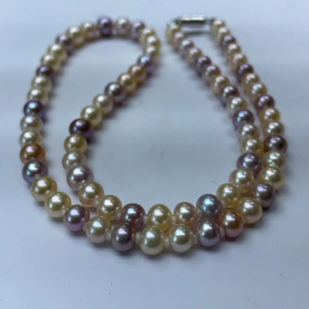 未镶嵌颈饰淡水珍珠