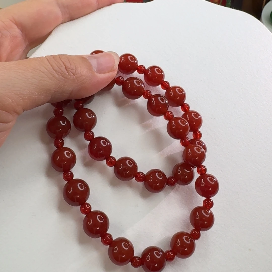 玛瑙/玉髓未镶嵌手串
