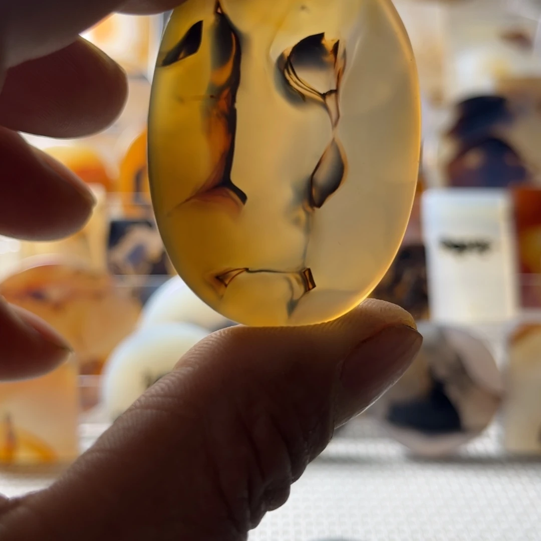 玛瑙/玉髓未镶嵌吊坠(不含链)