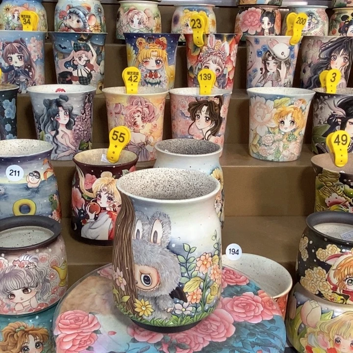 景德镇精品js美盆拉布布
