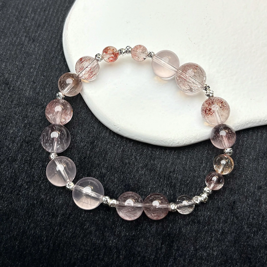 【贵人进账】仙女超七手串（天然珠宝多样性发其一）