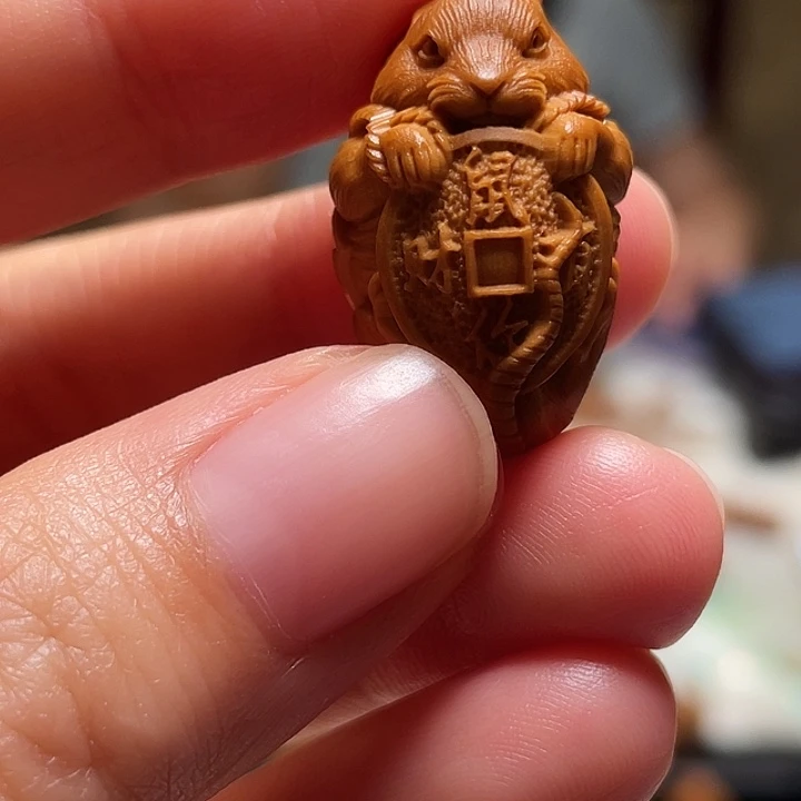 橄榄核吊坠橄榄核