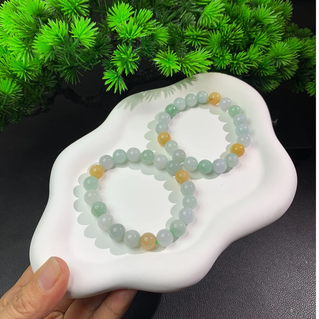 缅甸天然翡翠手串