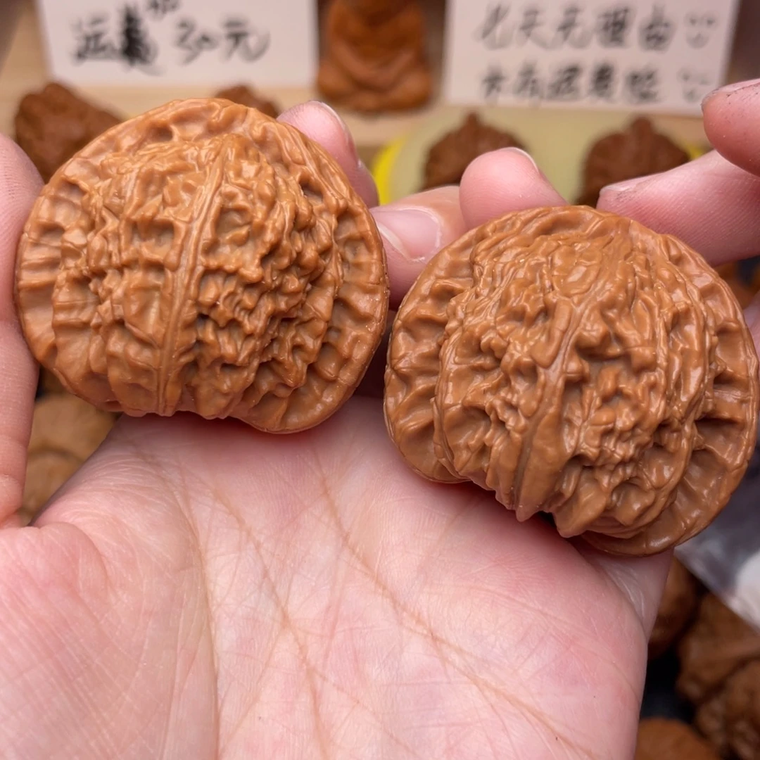 文玩核桃把件狮子43