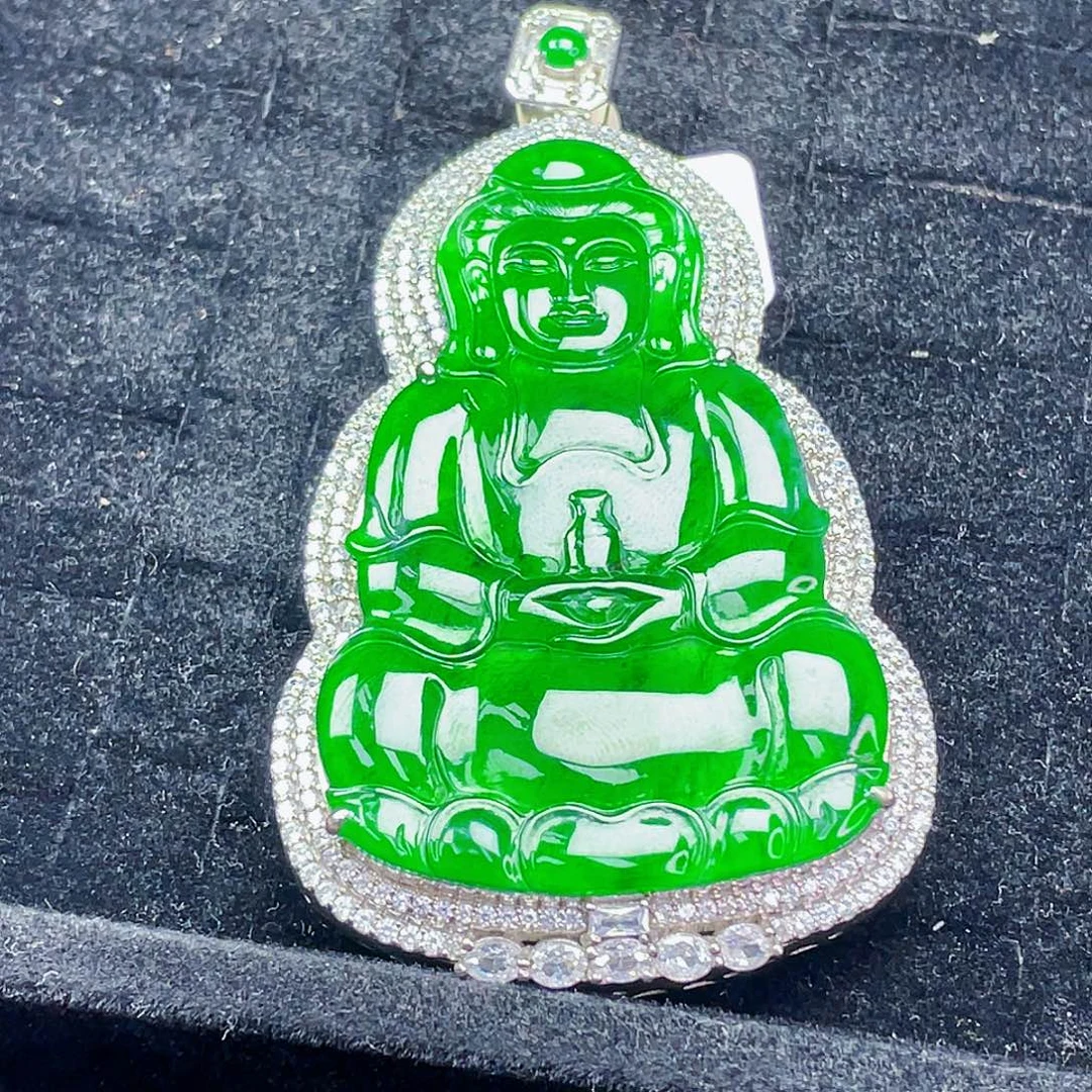 翡翠未镶嵌颈饰48