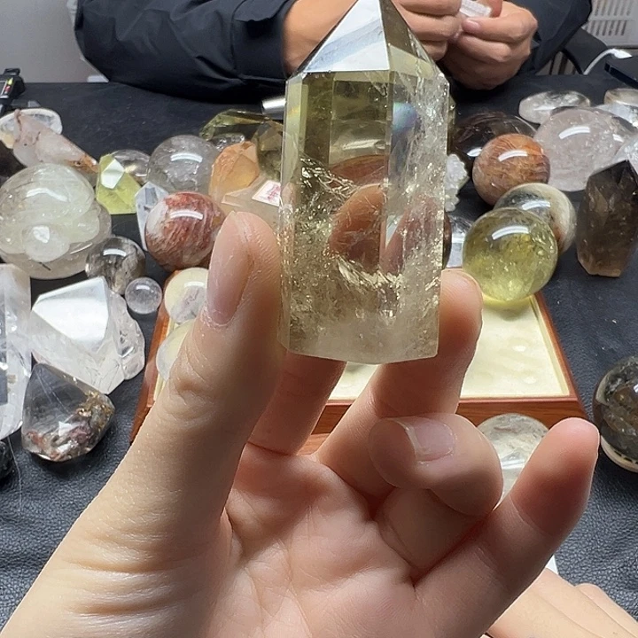 未镶嵌水晶珠宝半成品68水晶