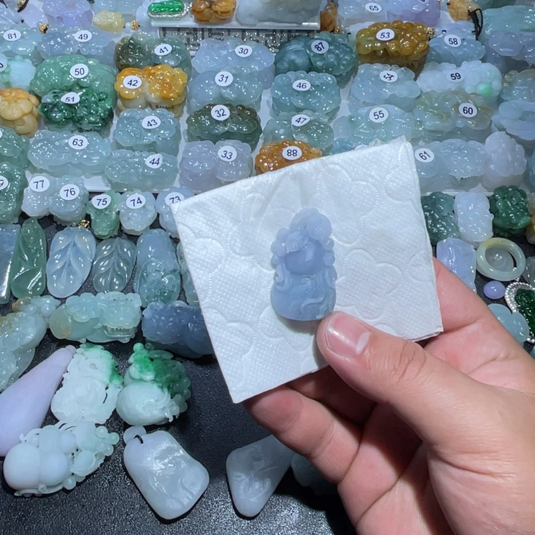 定制翡翠未镶嵌天然