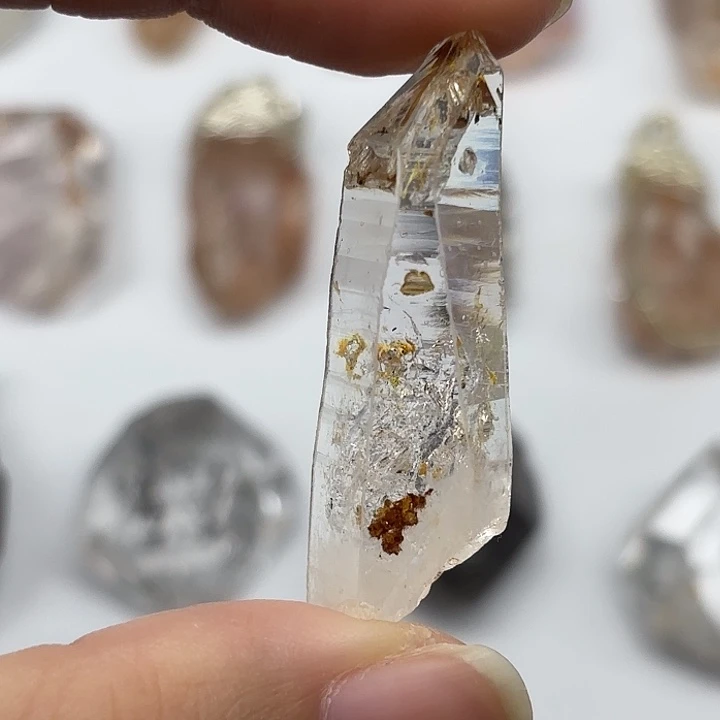 未镶嵌颈饰水晶巴基斯坦油胆闪灵钻43mm+