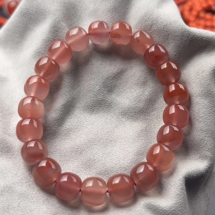 南红玛瑙手串未镶嵌