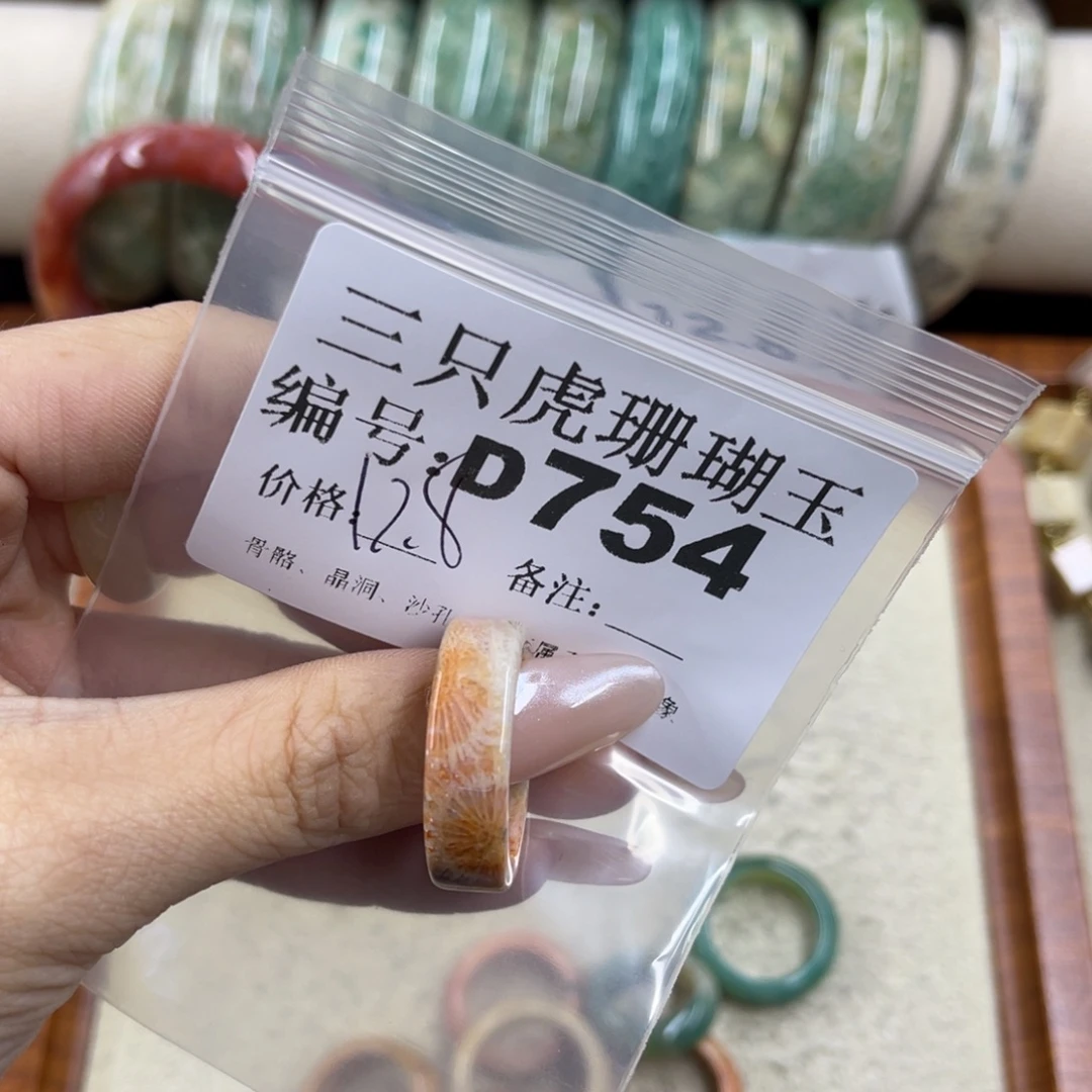 拉***亚硅化珊瑚（珊瑚玉）未镶嵌h