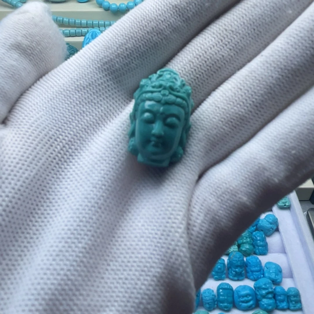 未镶嵌绿松石珠宝奇石