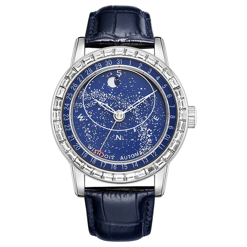 轻奢商务时尚潮流自动机械男士腕表-ZY