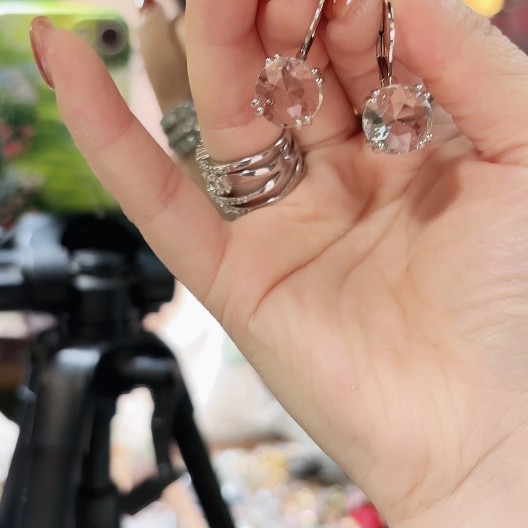 锆石纯铜合金耳钉