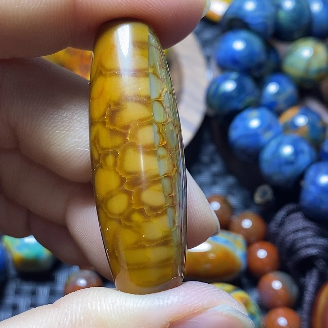 好***久玛瑙/玉髓未镶嵌颈饰