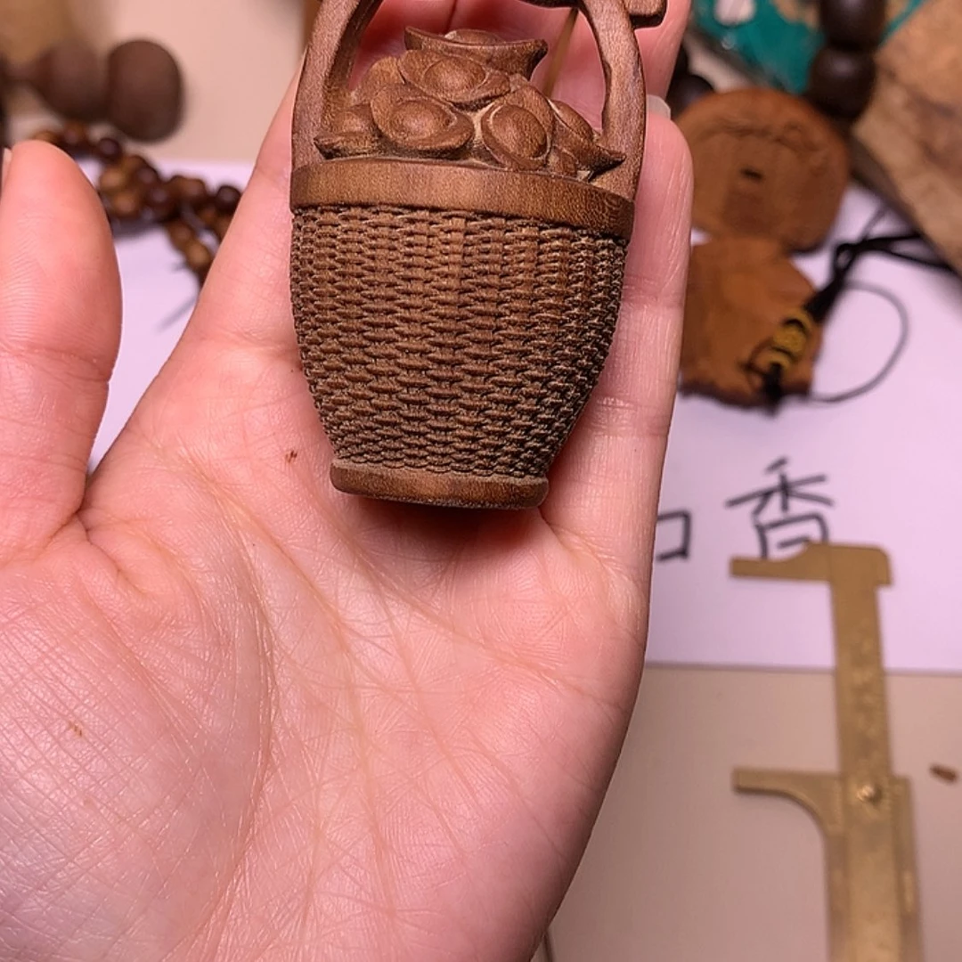 【闪购商品】檀香木手串/手链乌**子檀香一桶金