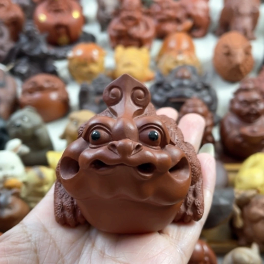 【闪购商品】紫砂茶宠紫砂金蟾