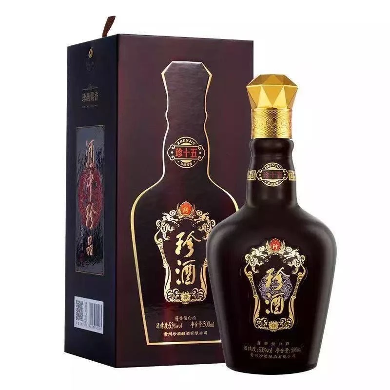 珍酒珍十五  酱香型白酒53度500ml