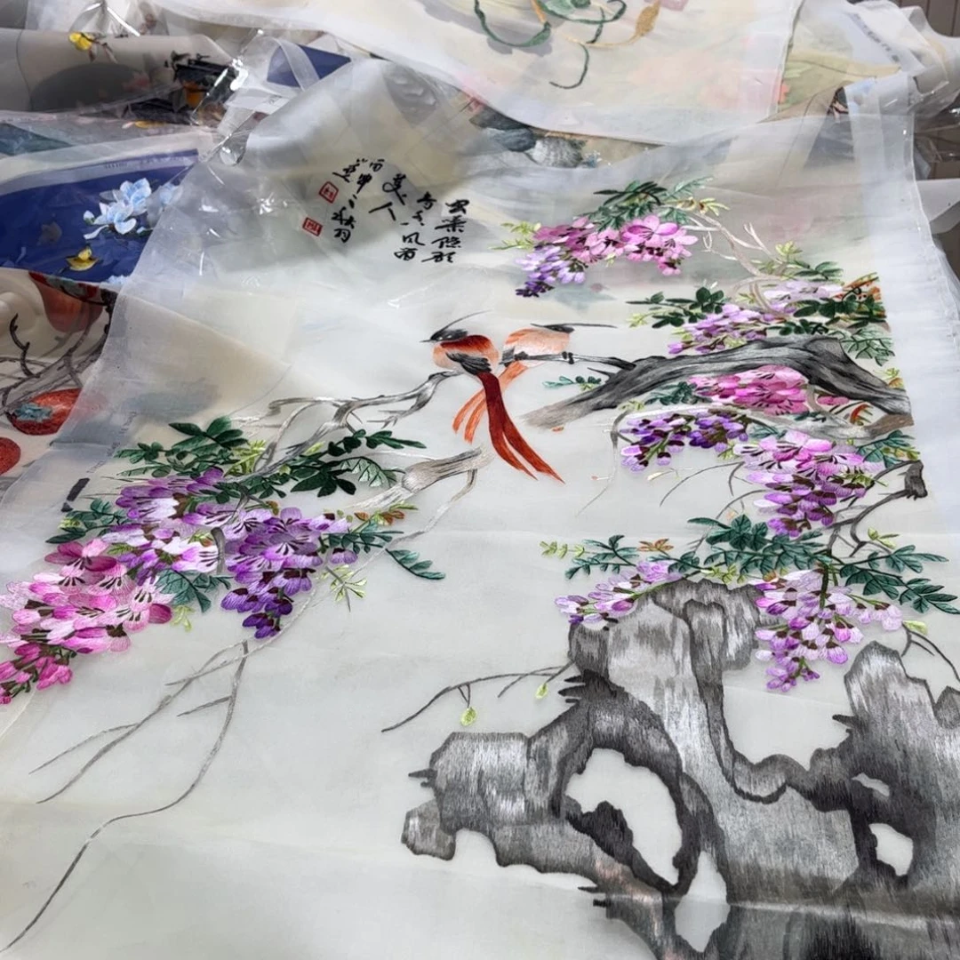 刺绣美****⁷纯手工打造最完美苏绣