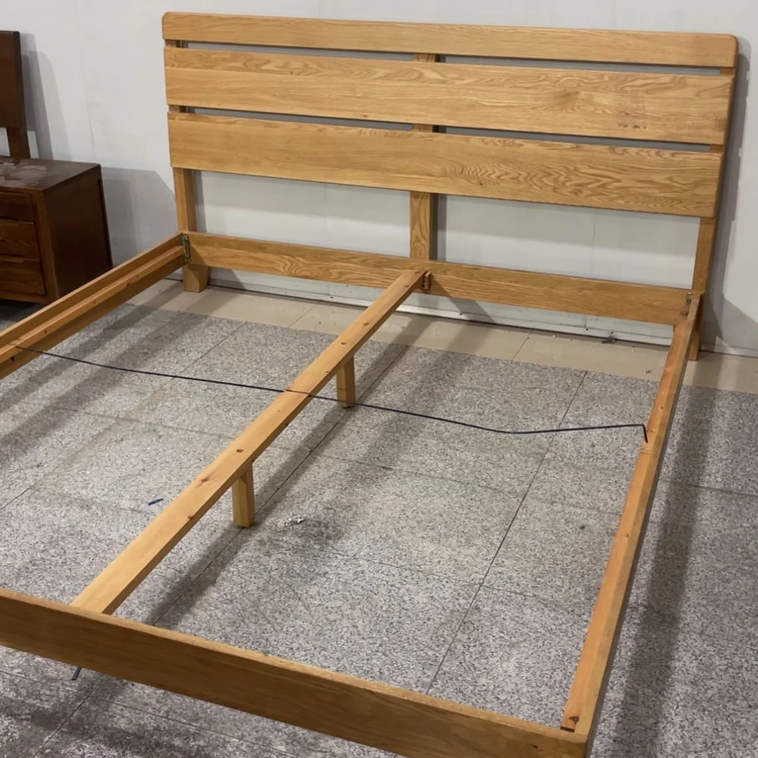 木白橡木床2米乘1.5