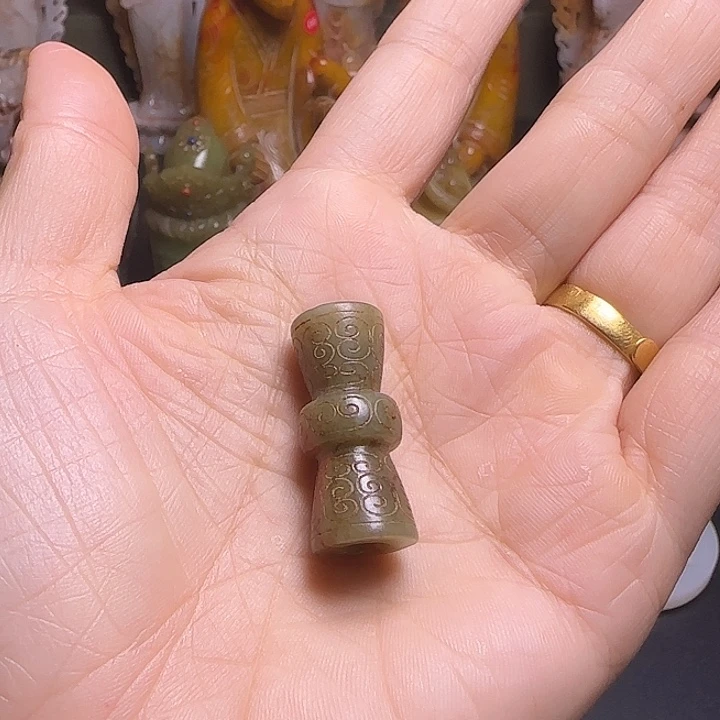 和田玉（糖玉）未镶嵌挂件前*