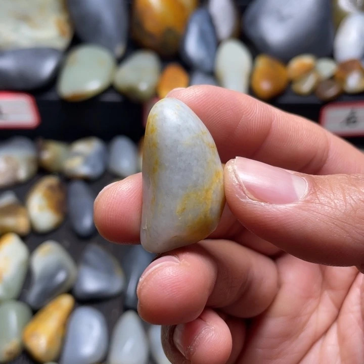 和田玉未镶嵌挂件97