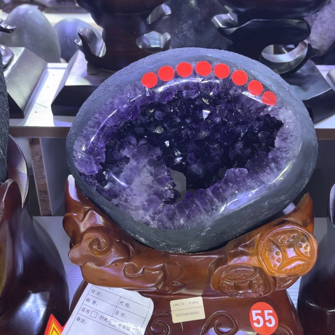 未镶嵌大型摆件（非配饰）紫晶
