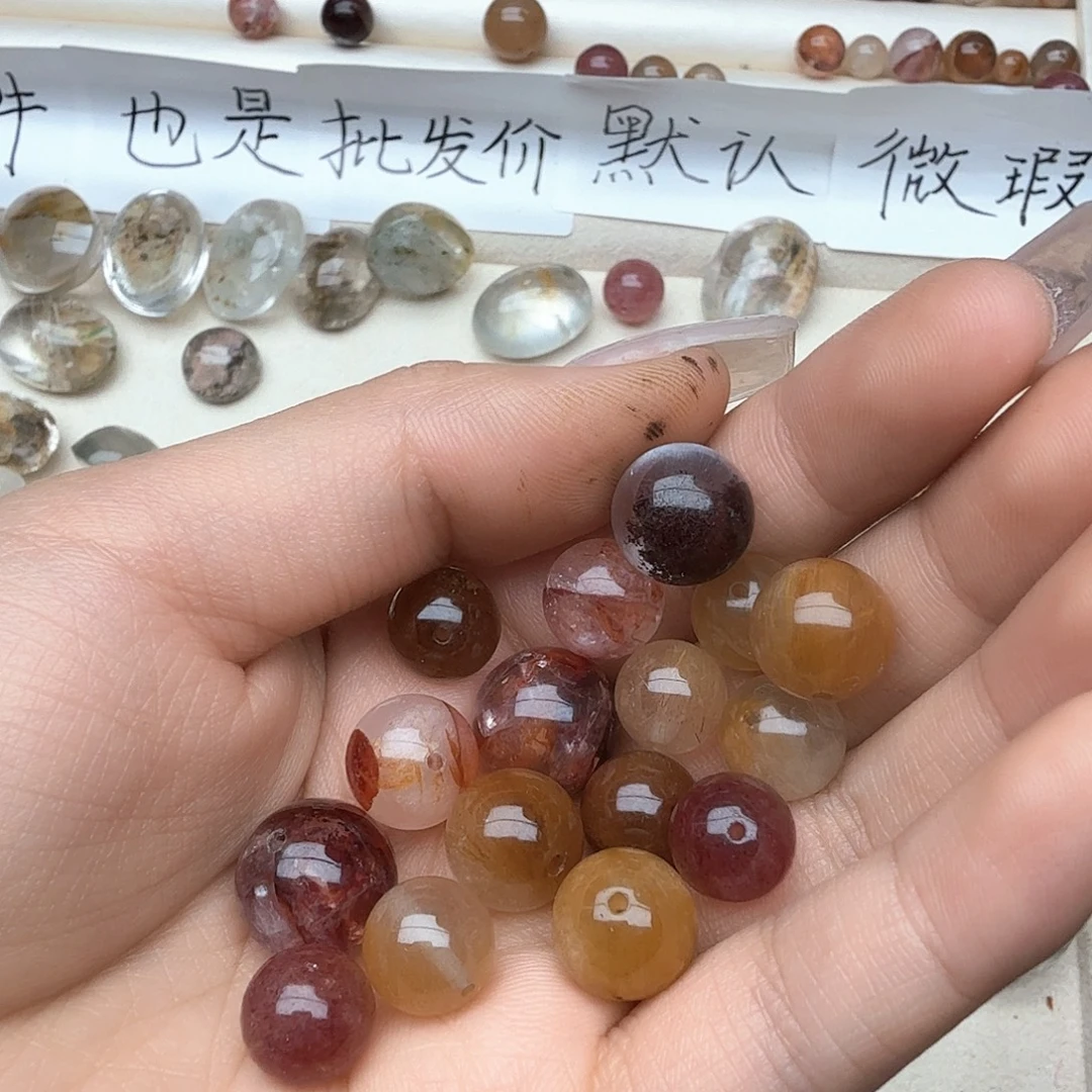 叶***子未镶嵌珠宝半成品紫晶