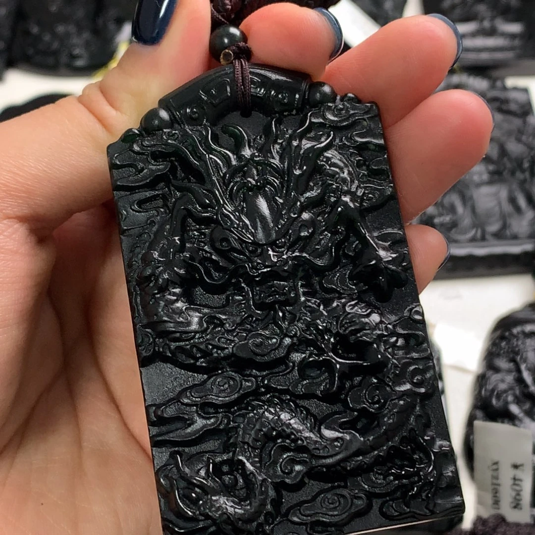 天然a货钢琴黑挂件