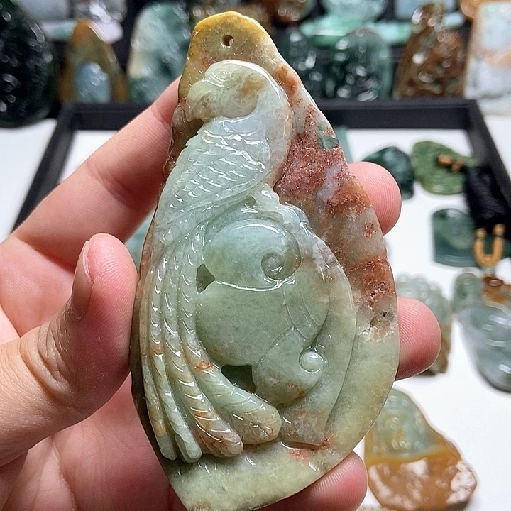 翡翠未镶嵌颈饰翡翠a货