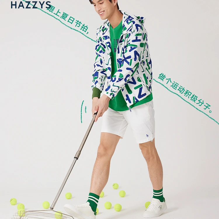 HAZZYS 哈吉斯男士休闲通勤板鞋ALPZ7F3A051
