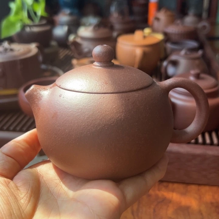 茶壶紫砂紫泥西施260cc