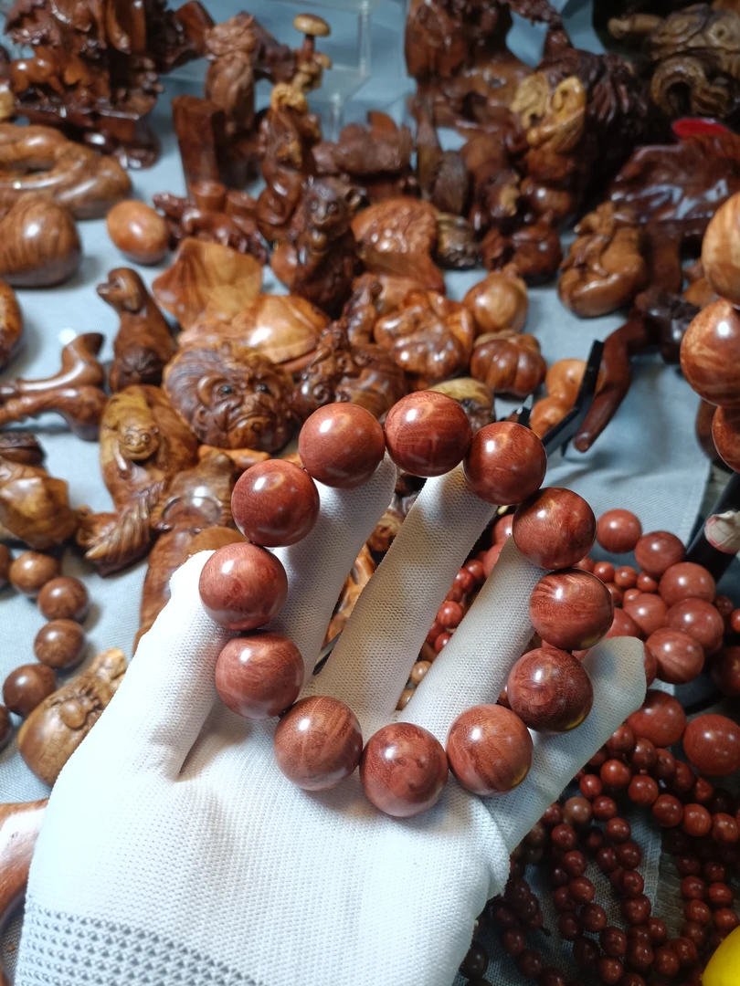 麻梨疙瘩火琉璃手把件