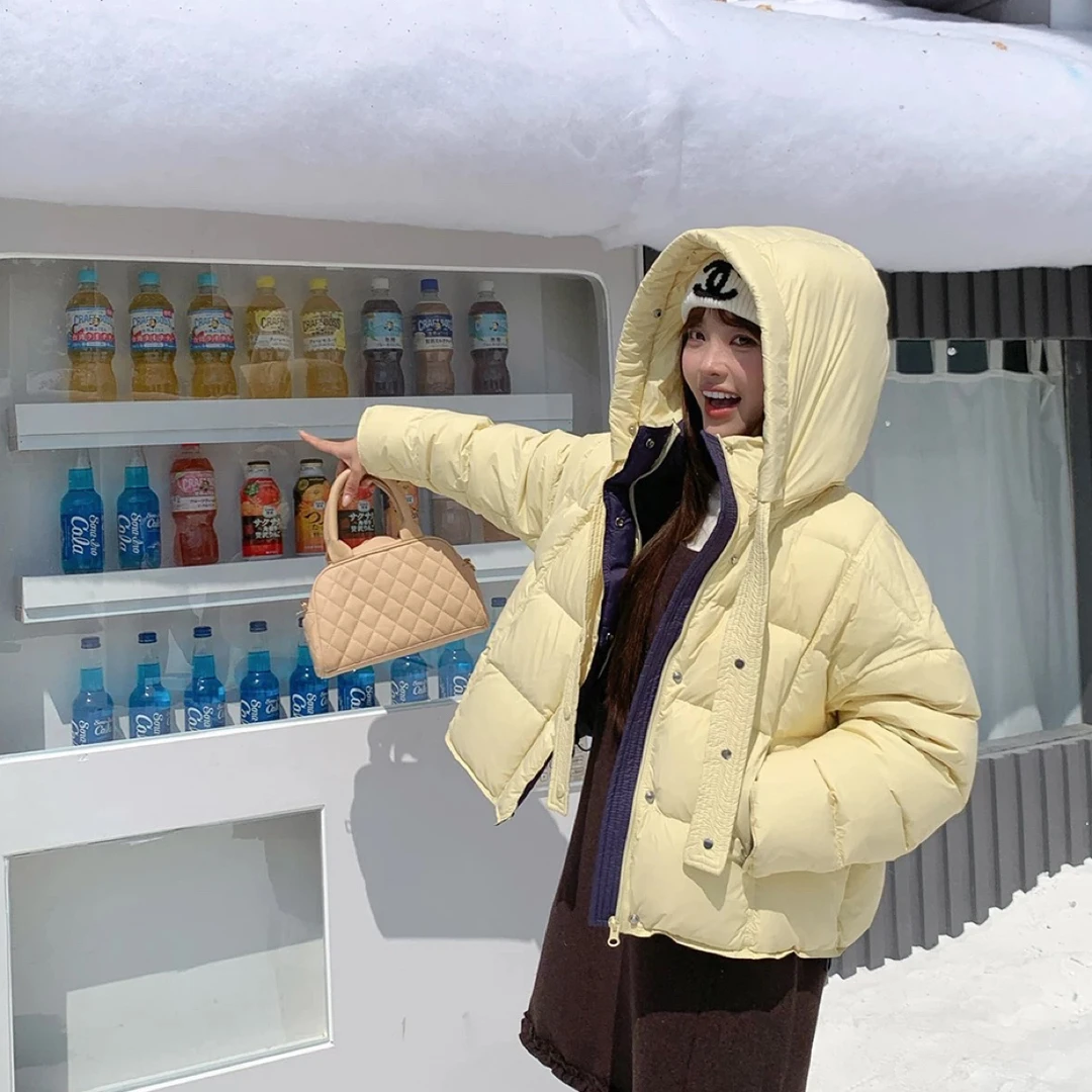 805 肯豆风面包服加厚连帽外套样衣