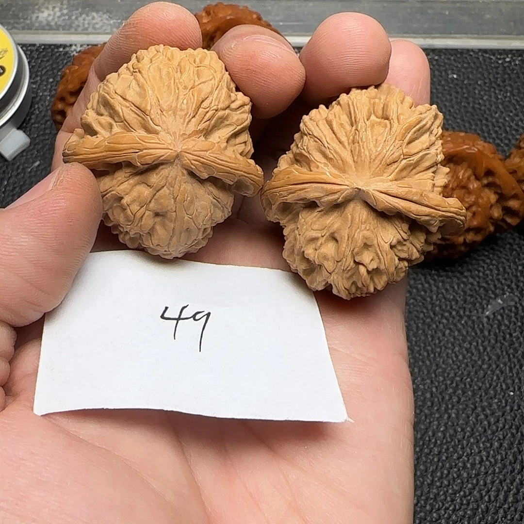 吊坠文玩核桃49白狮子41尺