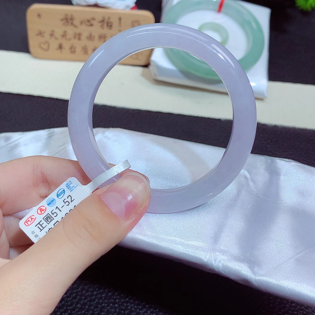 翡翠未镶嵌手镯1201