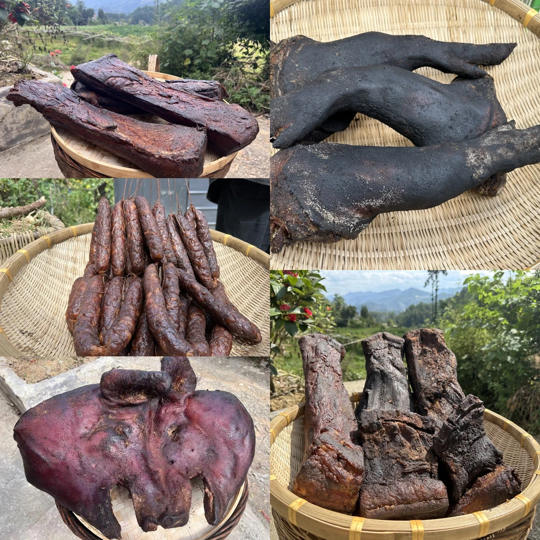 通用|重庆万州农户家老腊肉，代卖计量称重|以直播间为准