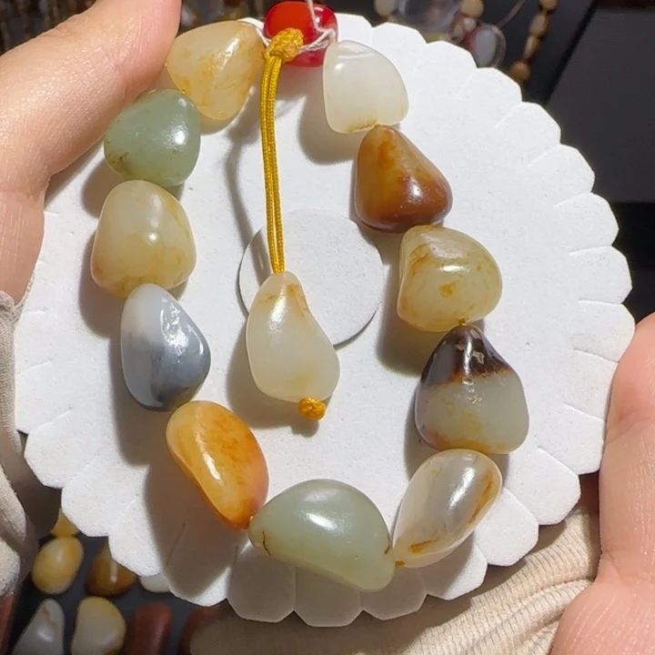 手链未镶嵌和田玉暖*54.1克