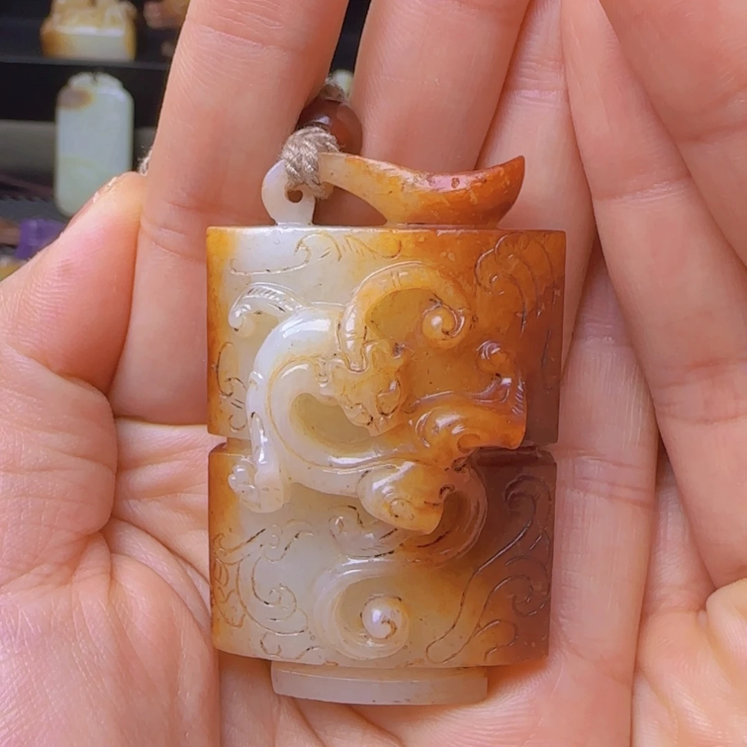 才***）和田玉（白玉）未镶嵌手链