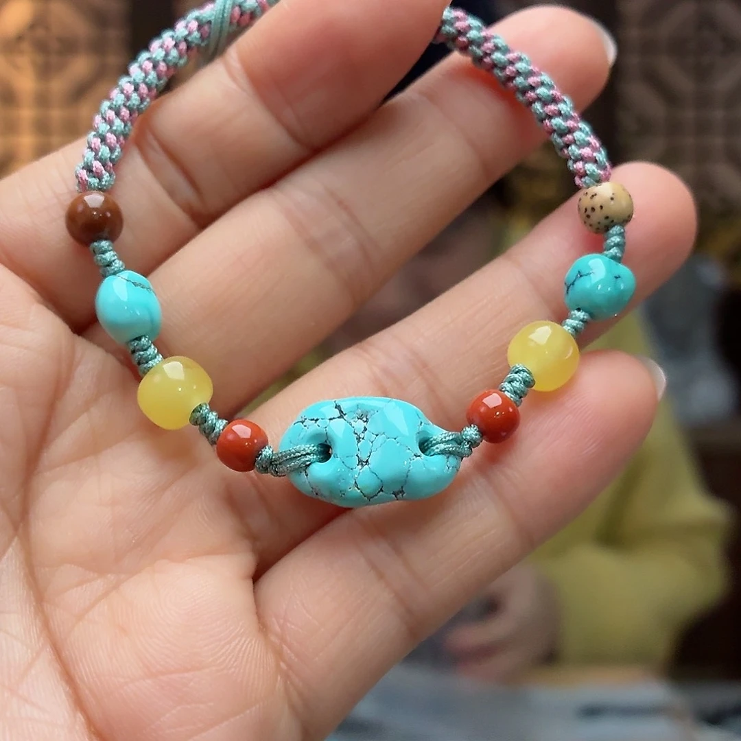 未镶嵌绿松石珠宝奇石