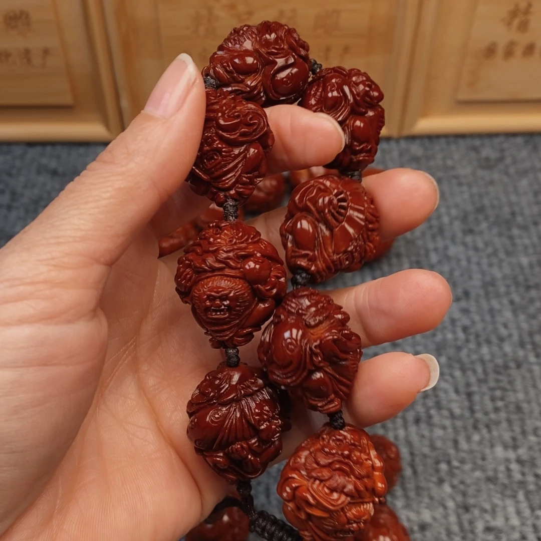 就***煮橄榄核手串/手链钟馗佛魔