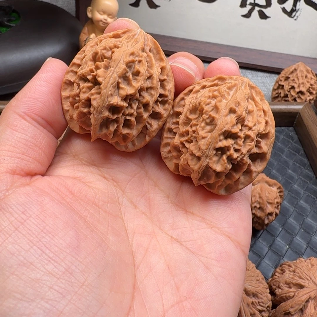 文玩核桃吊坠全品苹果园38.5