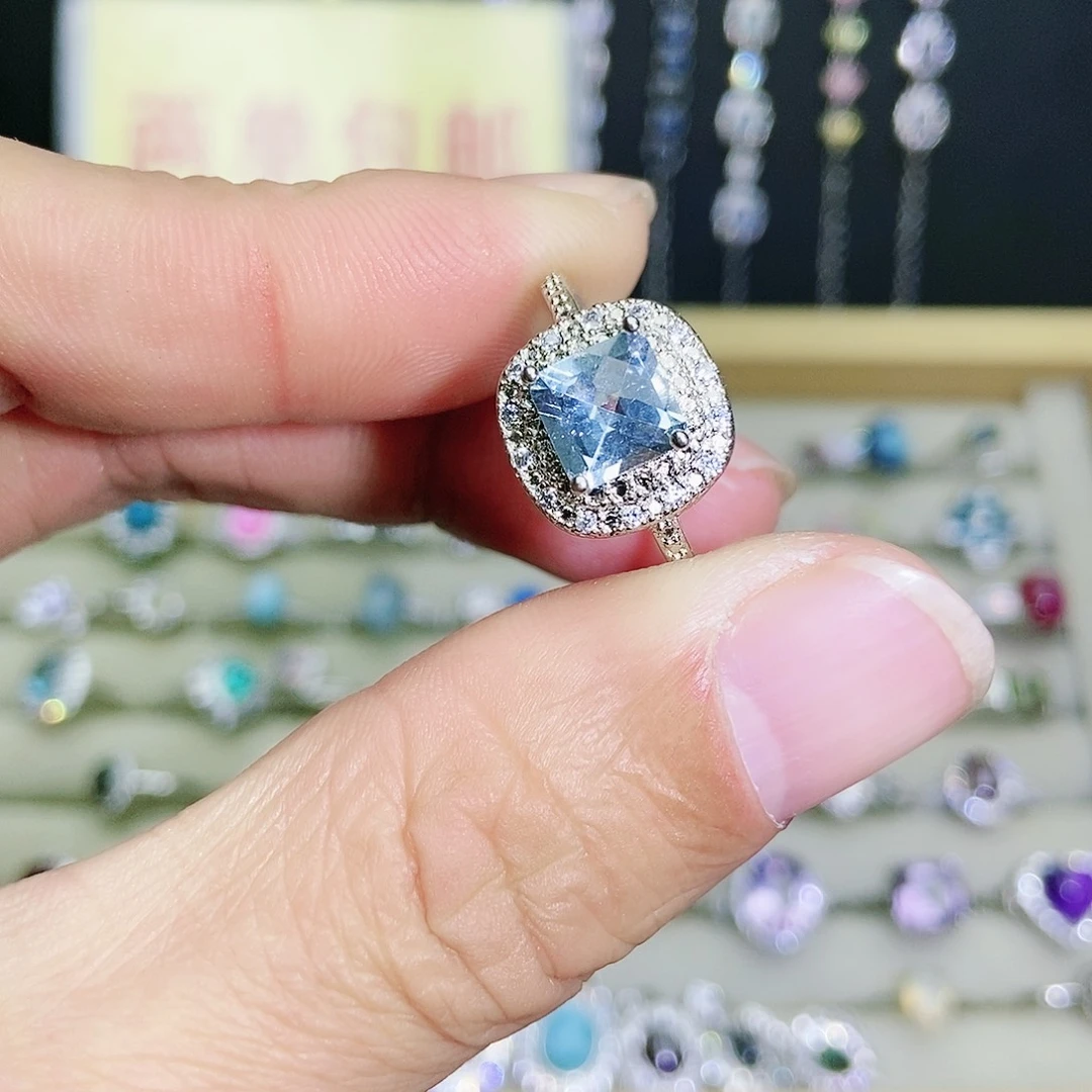 【闪购商品】未镶嵌戒指托帕石